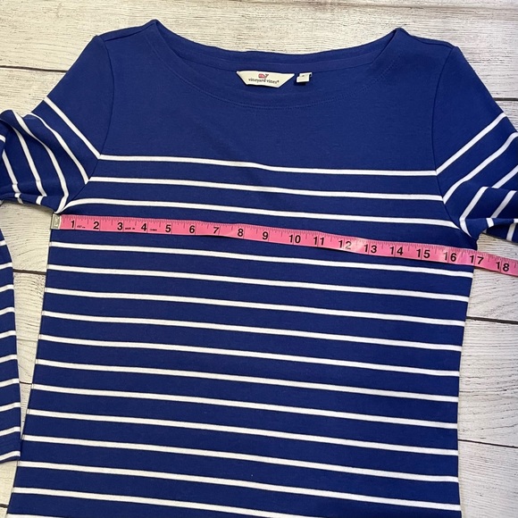 Vineyard Vines Striped Simple Boatneck Dress - Picture 15 of 16